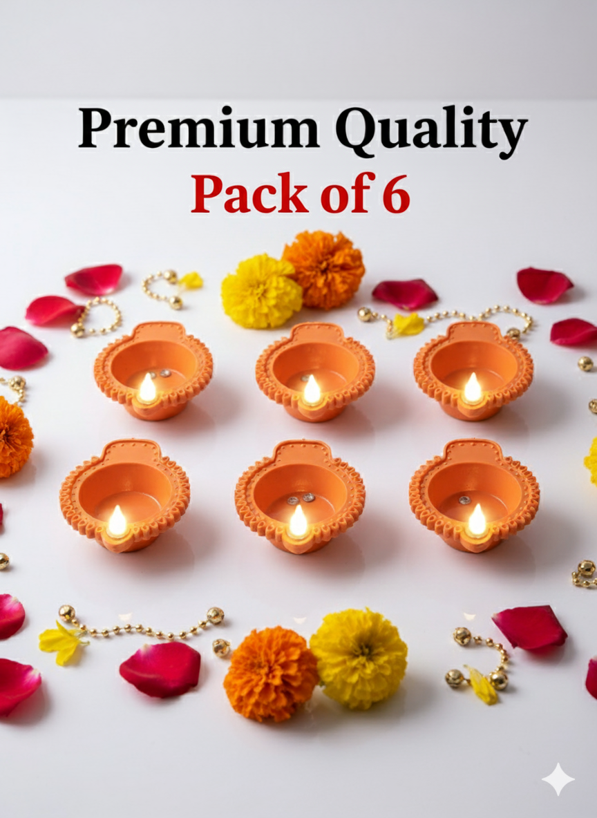 LED Light Water Sensor Diya | 🔥FLAT 50% OFF SAVING🔥