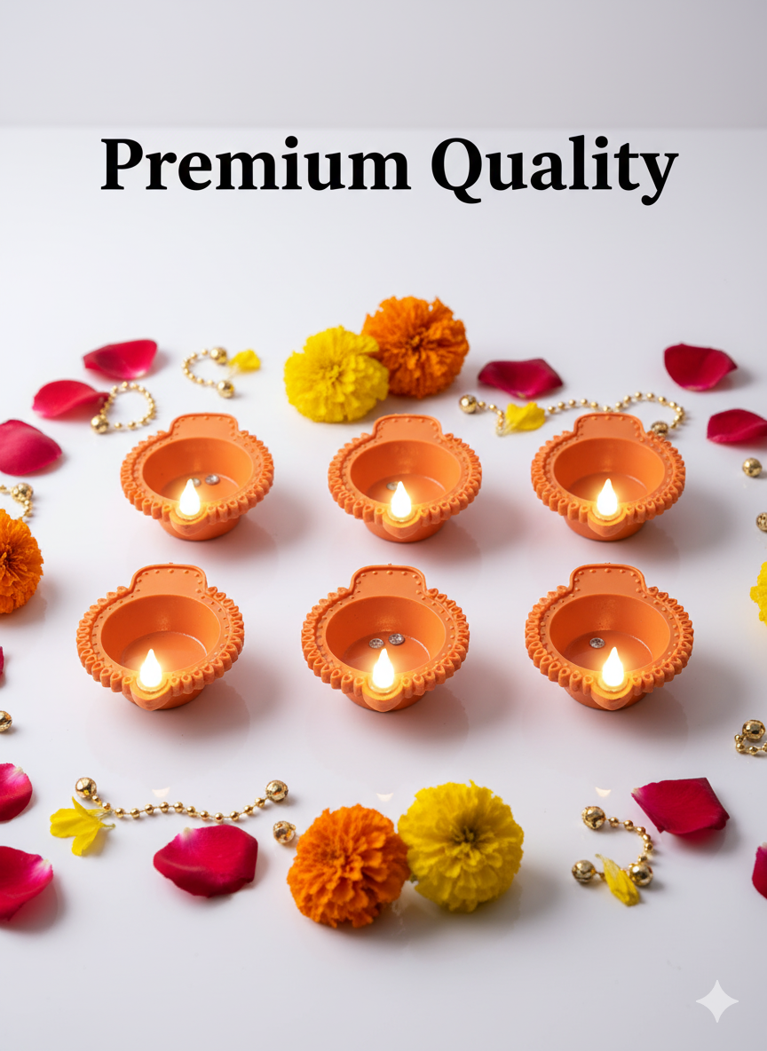 LED Light Water Sensor Diya | 🔥FLAT 50% OFF SAVING🔥