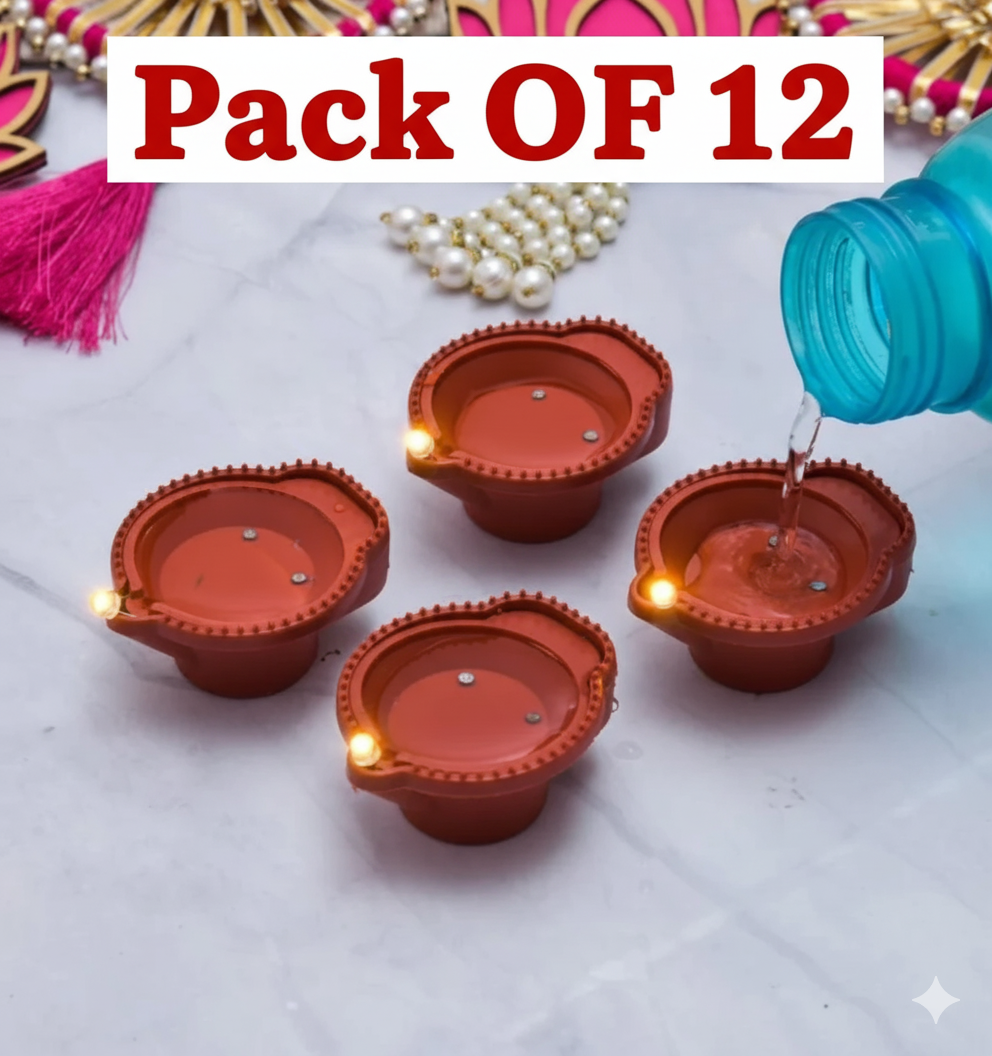 LED Light Water Sensor Diya | 🔥FLAT 50% OFF SAVING🔥