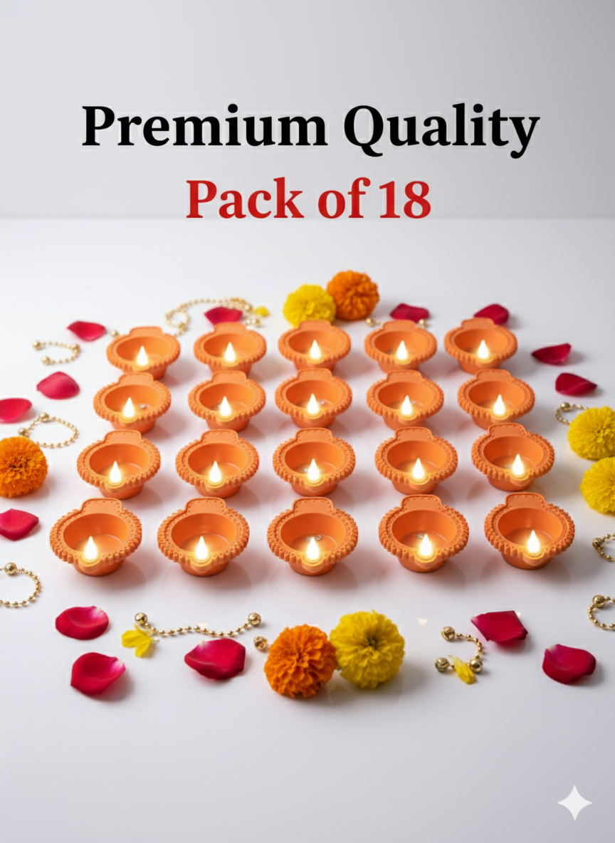 LED Light Water Sensor Diya | 🔥FLAT 50% OFF SAVING🔥