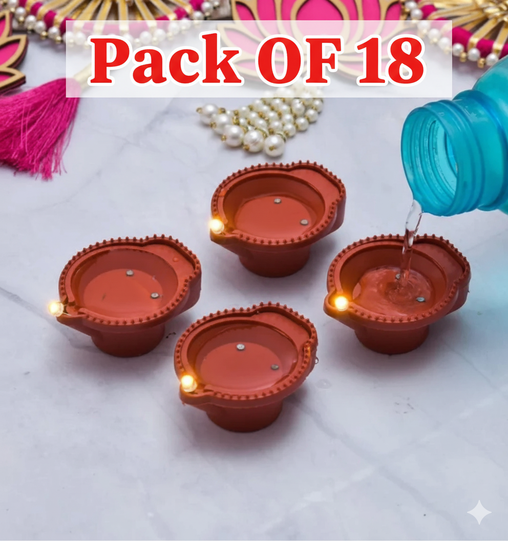 LED Light Water Sensor Diya | 🔥FLAT 50% OFF SAVING🔥