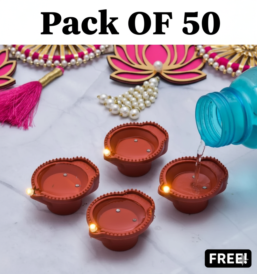 LED Light Water Sensor Diya | 🔥FLAT 50% OFF SAVING🔥